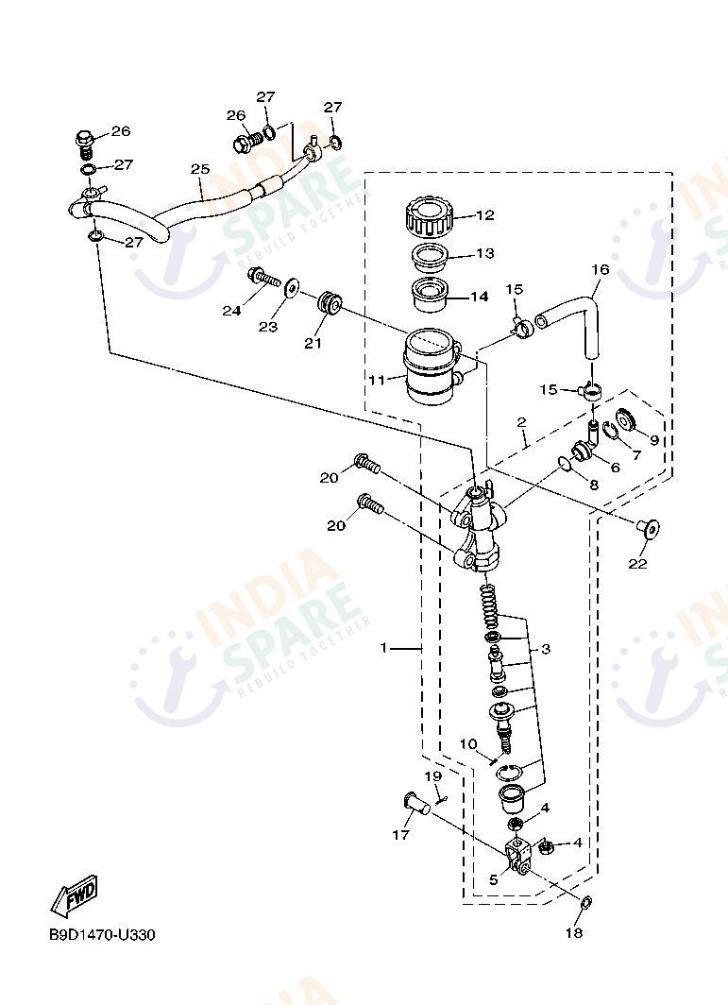 REAR MASTER CYLINDER